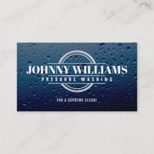 Slogans de lavage de pression Cartes de visite