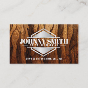 Slogans de suppression de souche d'arbre Cartes de