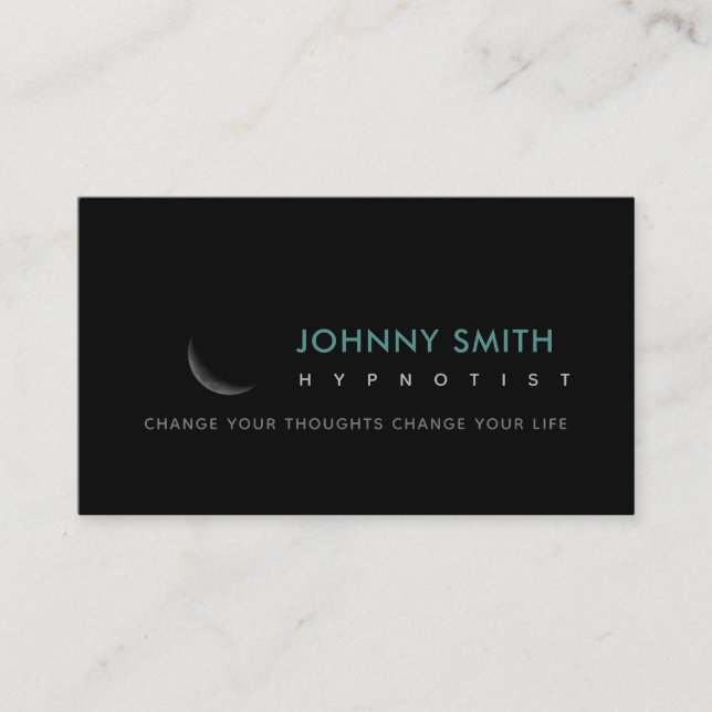 Slogans hypnotistes Cartes de visite (Devant)