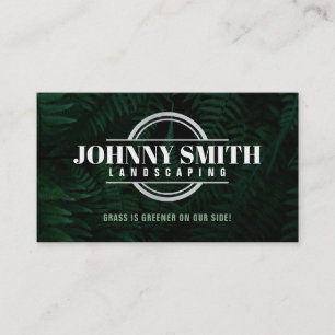 Slogans paysagers Cartes de visite