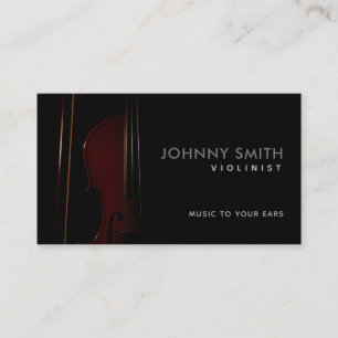 Slogans violonistes Cartes de visite