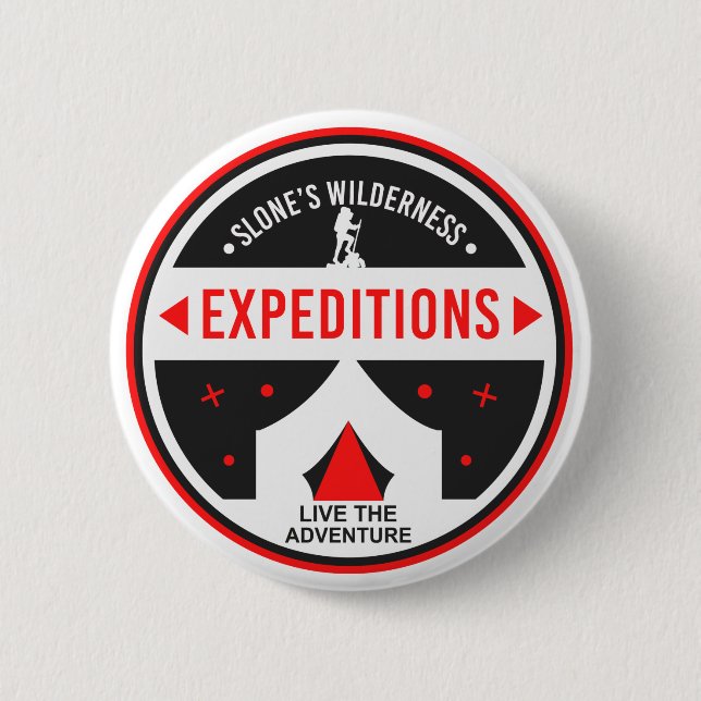 Slone's Hiker Button (Front)