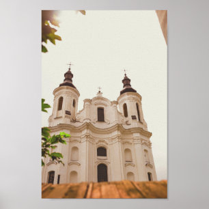 Slonim Belarus Architecture City Cathedral Poster