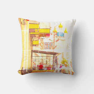 Slonim Belarus Architecture City Street Cityscape Throw Pillow