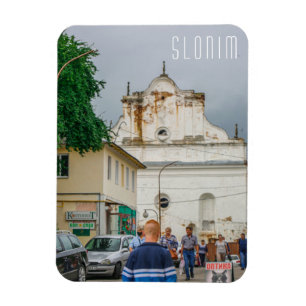 Slonim Belarus Town Architecture Synagogue Magnet