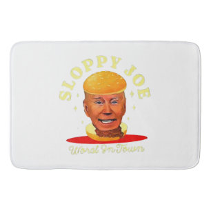 Sloppy Joe Biden Anti President Bath Mat