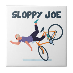 Sloppy Joe Funny Biden Shirt Sloppy Joe Biden Funn Tile