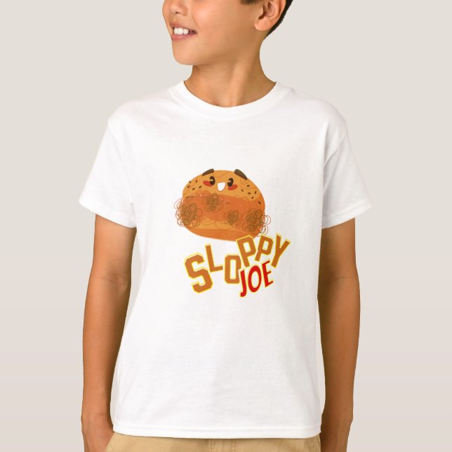 Sloppy Joe Sandwich with Funny & Cute Sloppy Joe T-Shirt (Front)