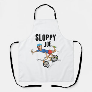 Sloppy Joe Tee Running The Country Is Like Riding  Apron