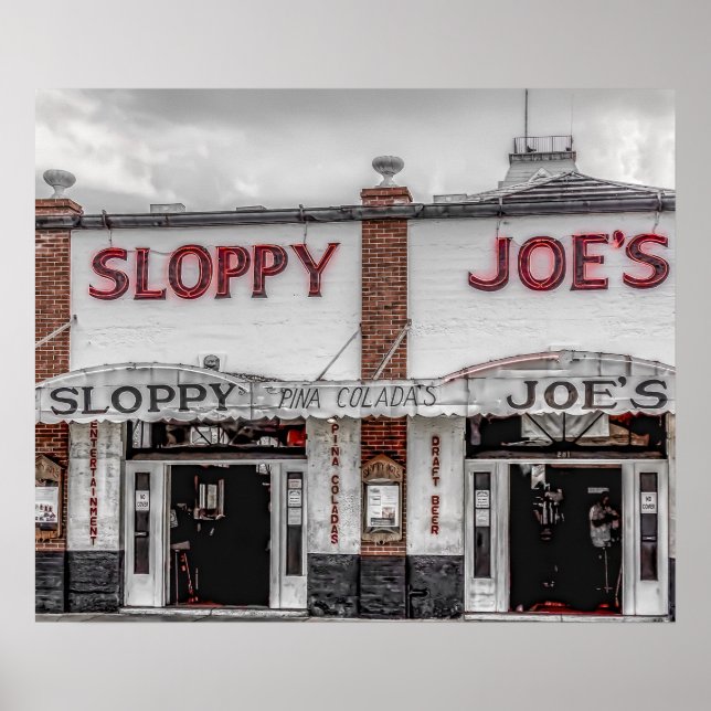 Sloppy Joe's Key West Poster (Front)