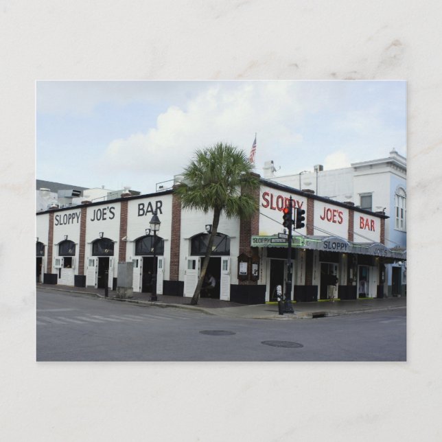 Sloppy Joe's Postcard (Front)