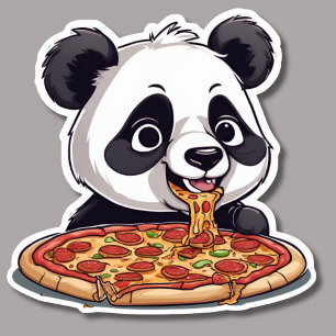 Sloppy Pizza Panda Waterproof