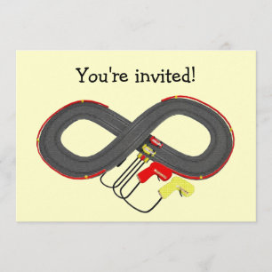 Slot-car Set Invitation