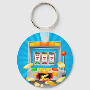 Slot Machine Keychain