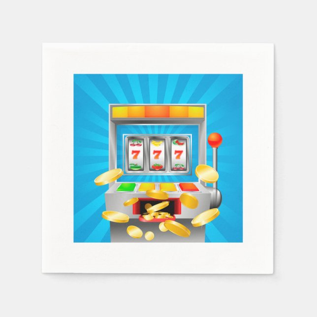 Slot Machine Napkin (Front)