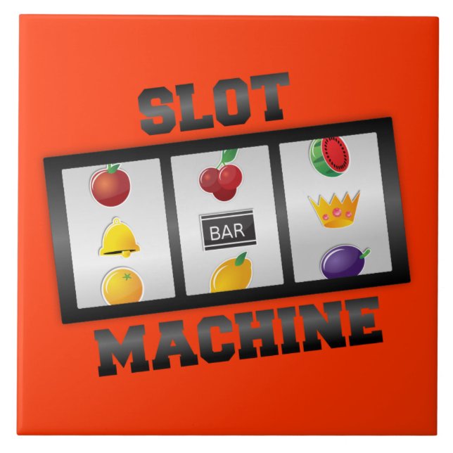 Slot Machine, popular design Tile (Front)