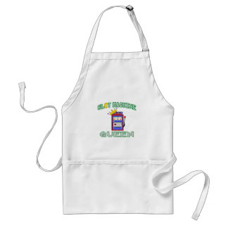 Slot Machine Queen Standard Apron