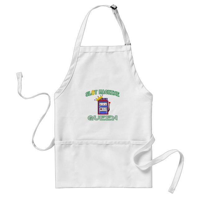 Slot Machine Queen Standard Apron (Front)
