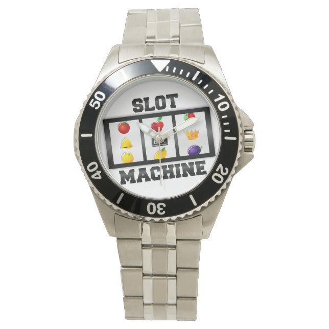 Slot Machine Tilted Icon Watch (Front)
