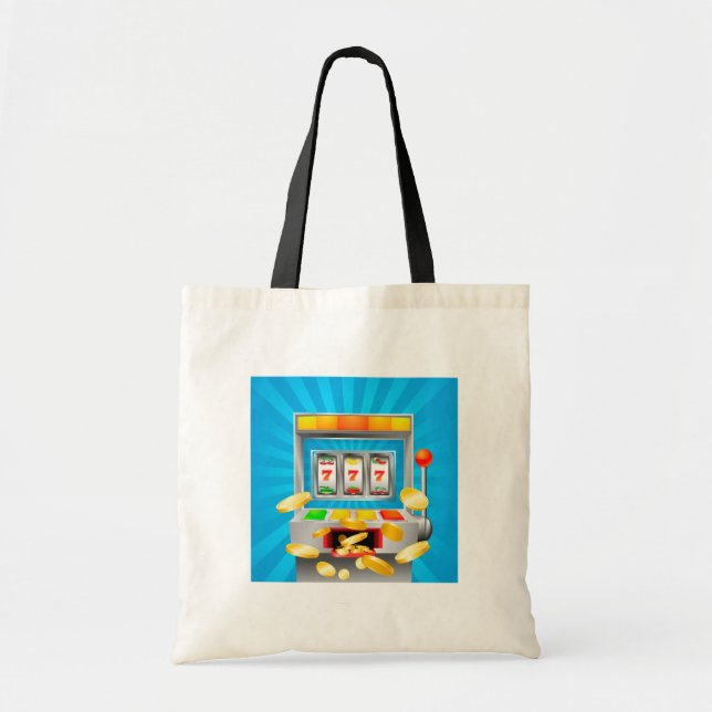 Slot Machine Tote Bag (Front)