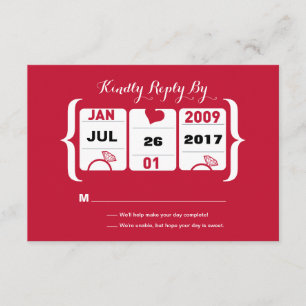 Slot Machine Wedding RSVP