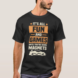Slotcar Racetrack & Slot Car Racing T-Shirt