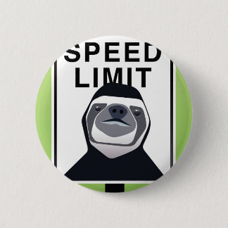 Sloth 2 Inch Round Button