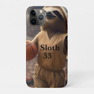 Sloth 33 Basketball Player,  iPhone 11 Pro Case