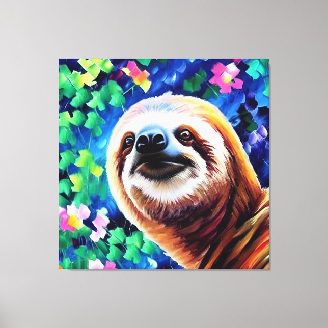 Sloth - 40x40 Canvas Print (Front)