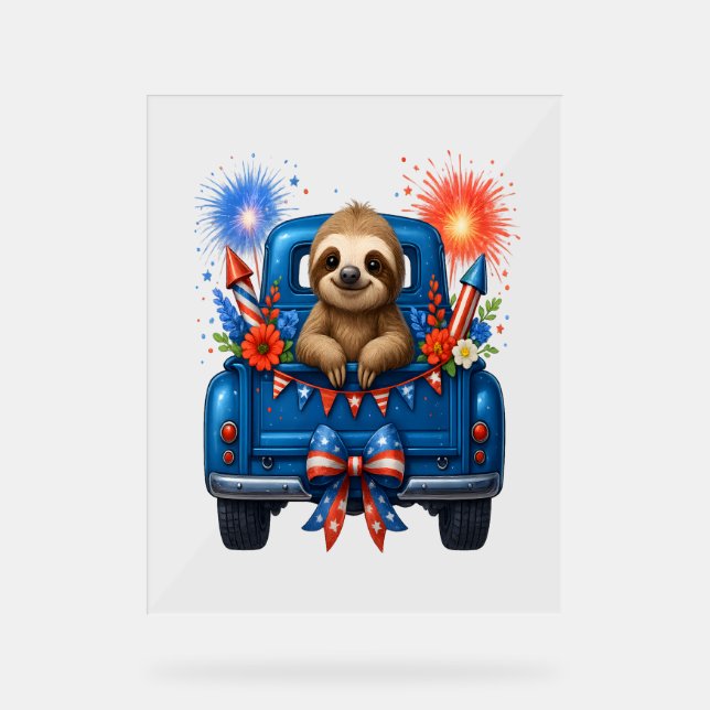 Sloth 4 juillet Usa (Recto)