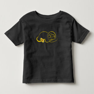 Sloth And Sunflower Cute Graphic Sloth Lovers Toddler T-shirt