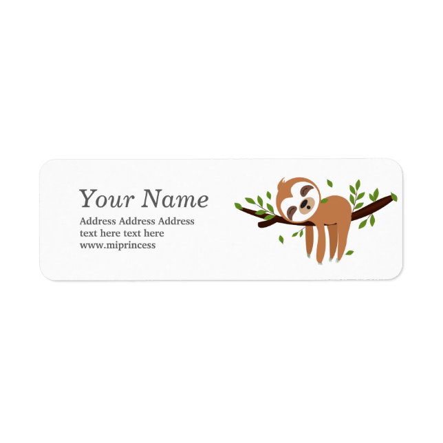 sloth animal (Front)