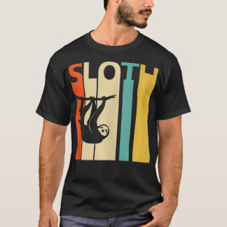 Sloth Animal Minimalist Vintage T-Shirt