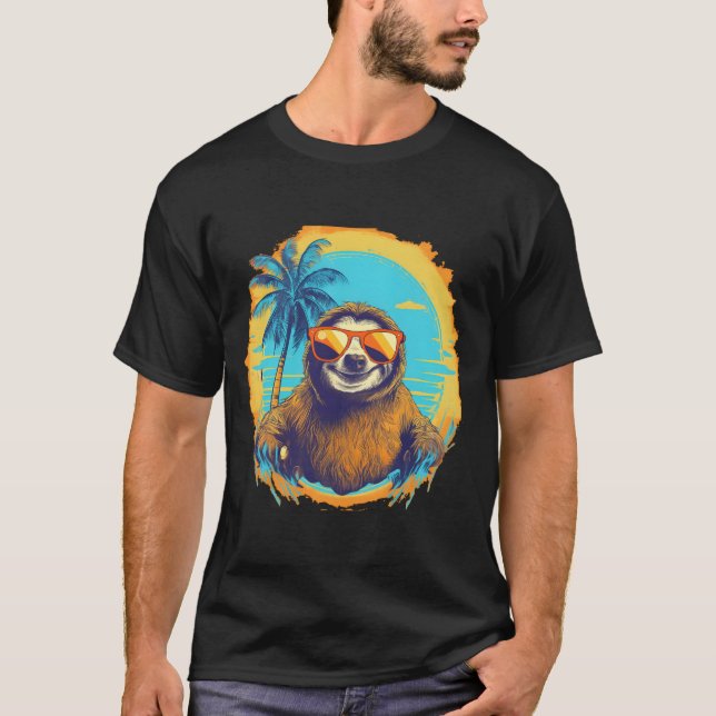 Sloth Animal T-Shirt (Front)