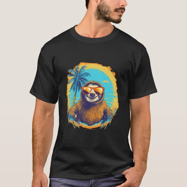Sloth Animal T-Shirt (Front)