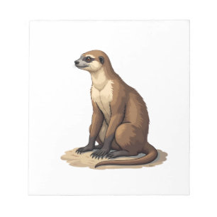 Sloth Antique Engraving Retro Graphic (2) Notepad