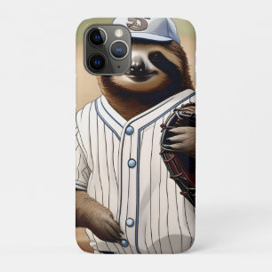 Sloth Baseball Player, iPhone 11 Pro Case