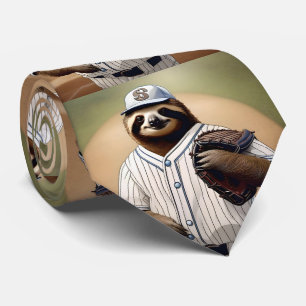 Sloth Baseball Player, Tie