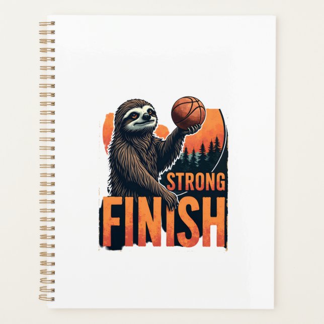 Sloth Basketball Vintage Funny Retro Dunk Shirt 2 (Devant)