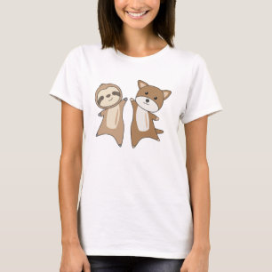 Sloth Beagle Dog Animal Lovers Sloths Dogs T-Shirt