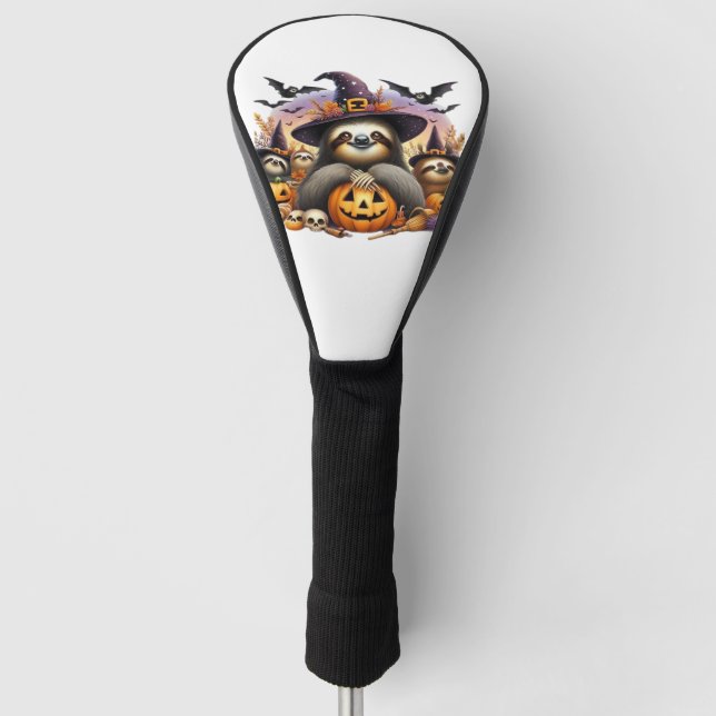 Sloth Beautiful laziness Classic T-Shirt_2 Golf Head Cover (Front)