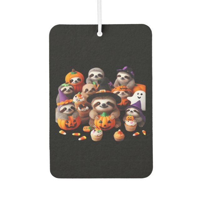 Sloth Beautiful laziness Classic T-Shirt Air Freshener (Front)