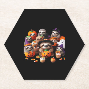 Sloth Beautiful laziness Classic T-Shirt Paper Coaster