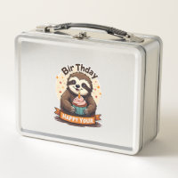 Sloth Birthday Shirt Vintage Cake Animal Graphic