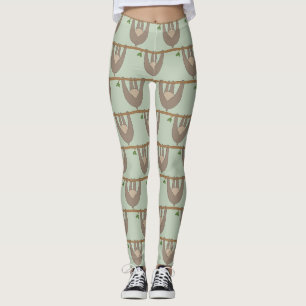 Sloth Butt Hanging Sloth Leggings
