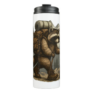 Sloth Camping Hiking Thermal Tumbler