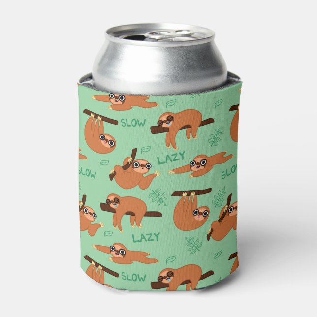 Sloth Can Cooler (Can Front)