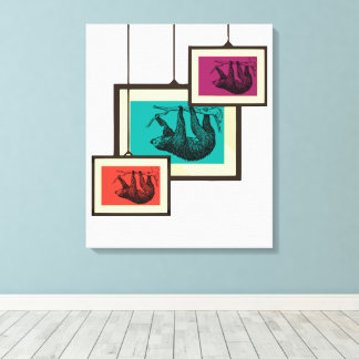 Sloth Canvas Print