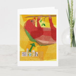 Sloth! Card