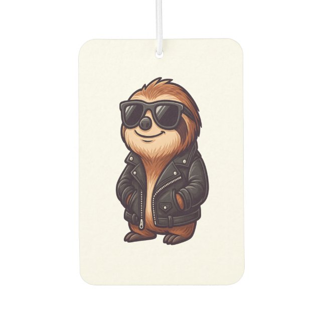 Sloth Chill Mood Air Freshener (Front)